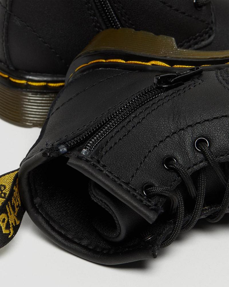 Dr Martens Infant 1460 Softy T Lær Snørestøvletter Barn Svarte | Norge 14NWY